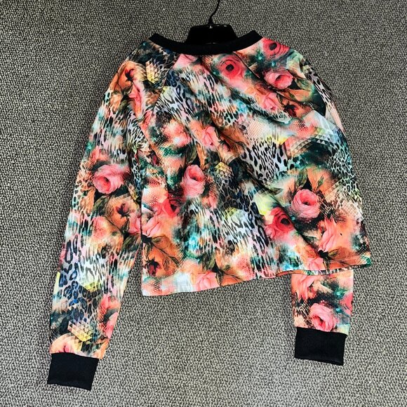 Shinestar Floral Long Sleeved Top - Picture 2 of 3